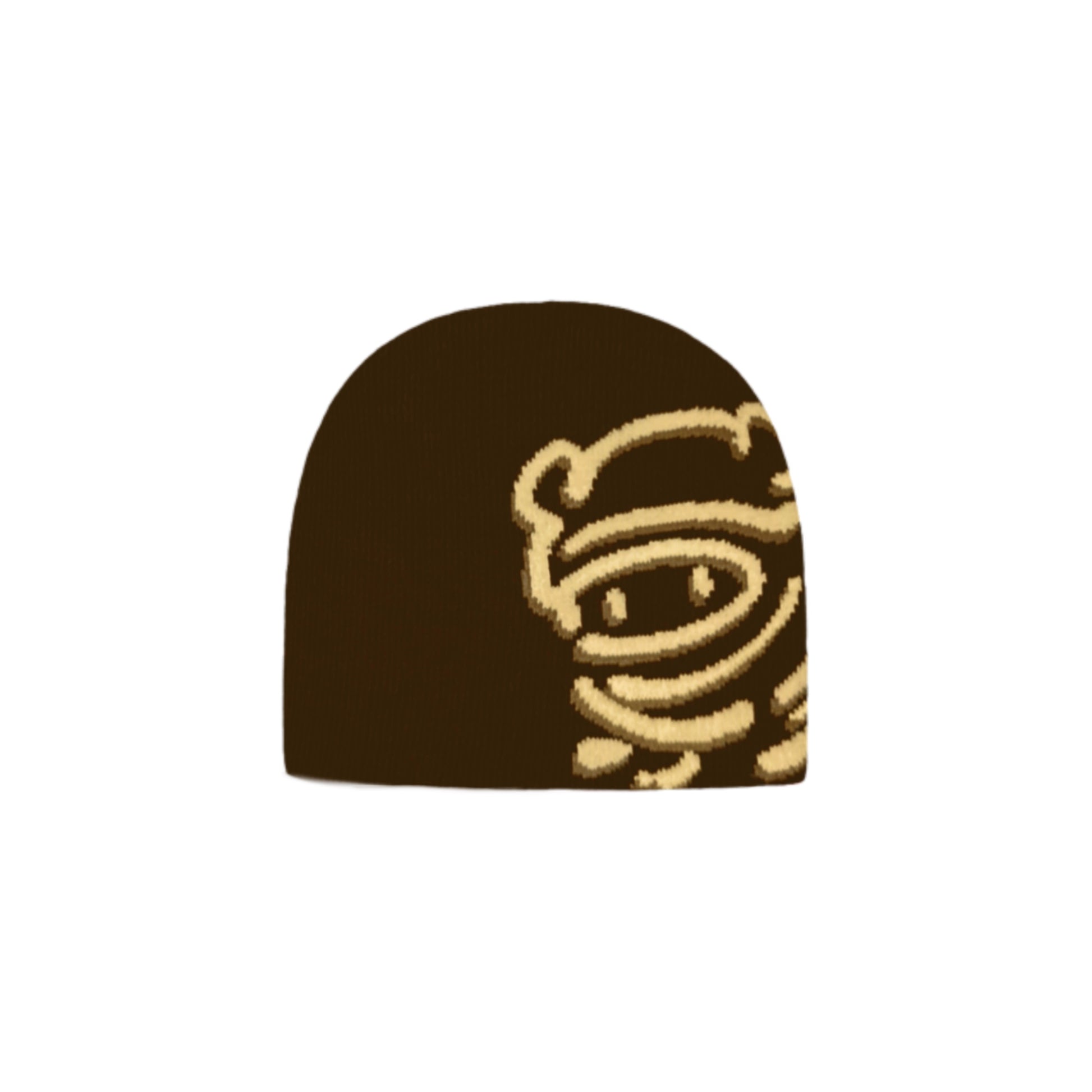 BEANIE-BROWN