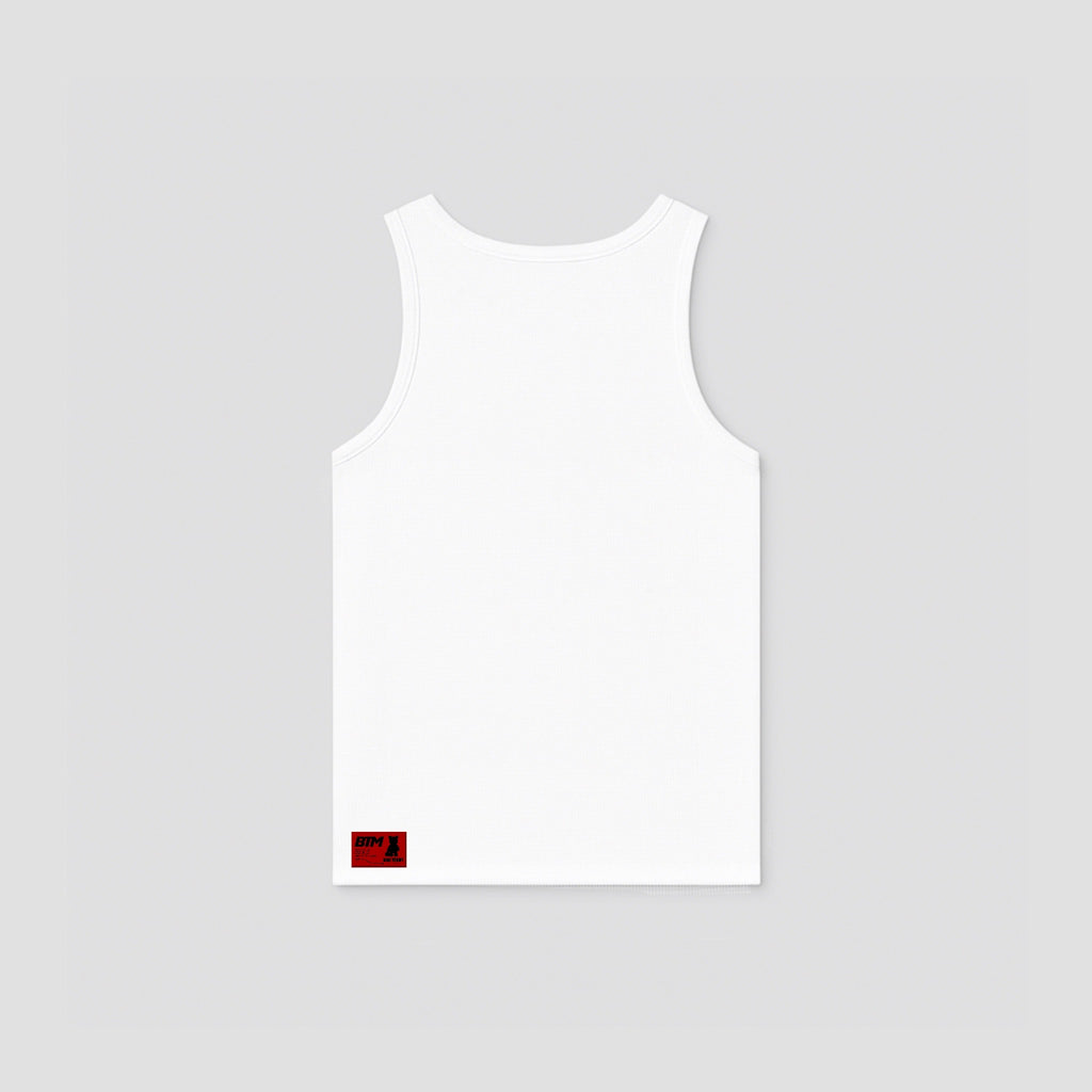 BADTEDDY TANK TOP WHITE