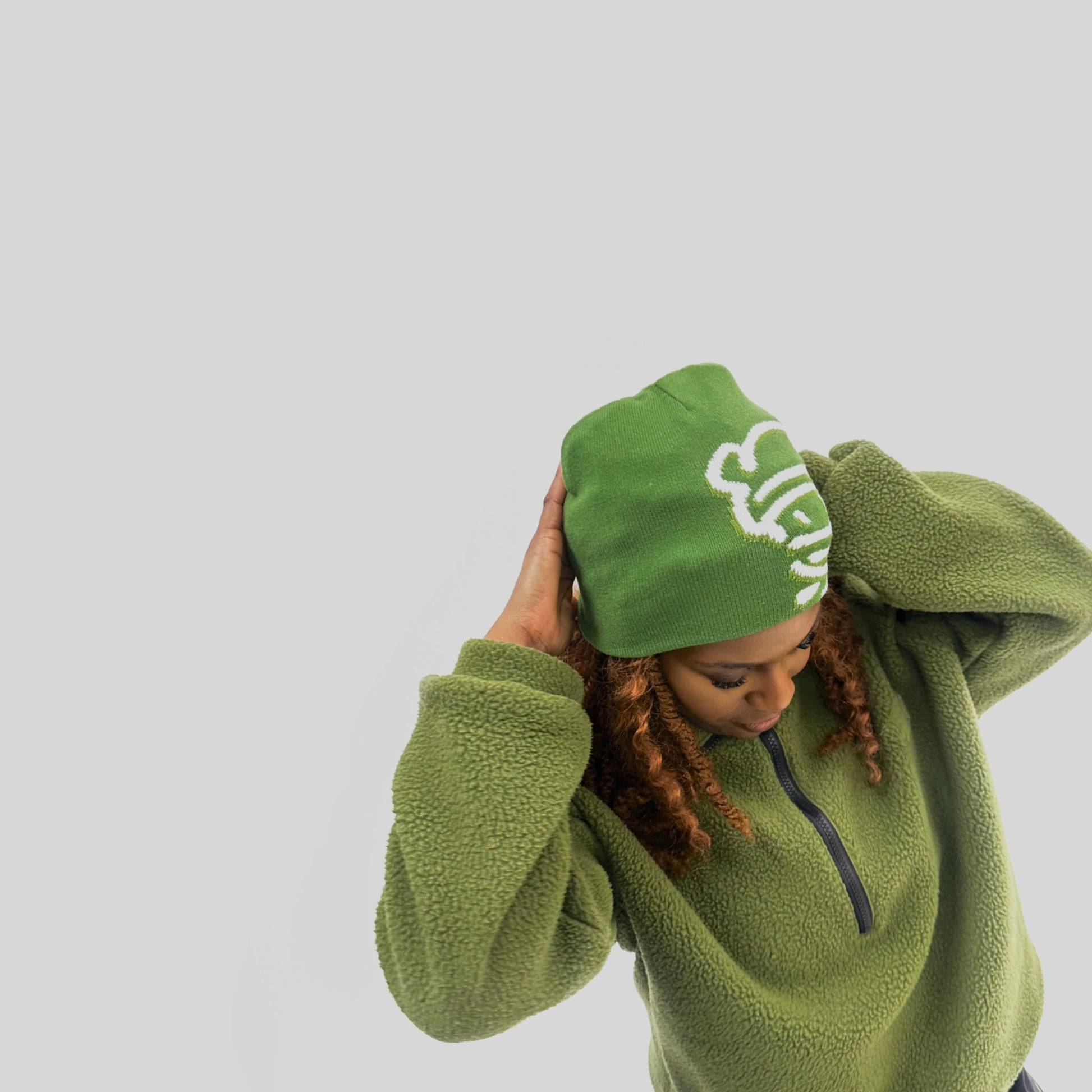 BEANIE-GREEN